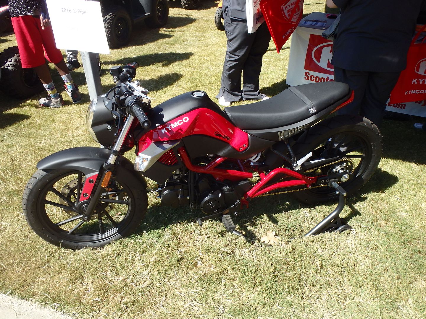 & a.k.pipe steel the for Kymco  Adventure Rider New USA?