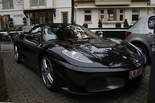 Black Ferrari F430 Spider Image