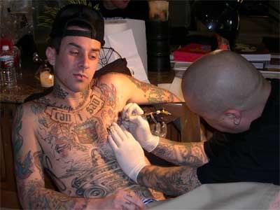 travis barker tattoos Pictures, Images and Photos