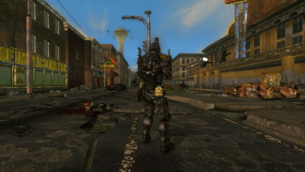 I ported this over to New Vegas but because I'm an asshole I made it an NCR faction armor, of course I changed the texture to reflect this.