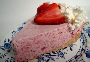 strawberry cream pie