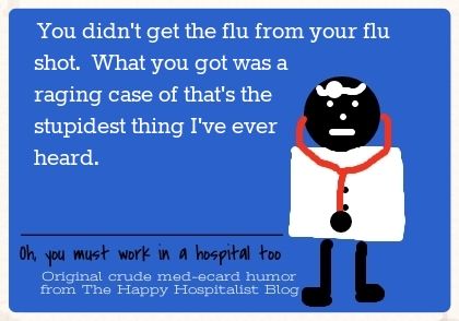 Image result for flu season shots meme