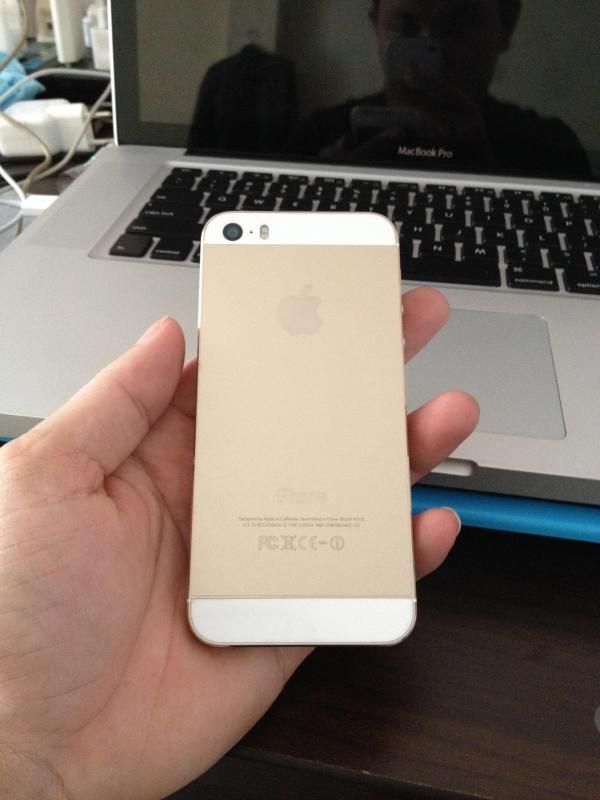 Bán iphone 5S 16G gold quốc tế zin đẹp leng keng giá cực tốt!! - 1