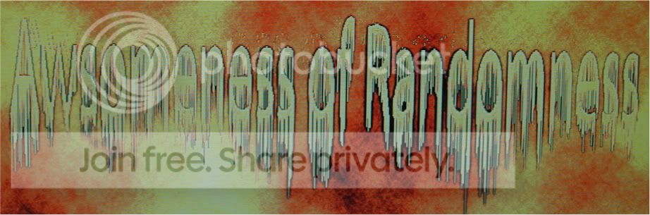 THe aWeSoMeNeSS oF RaNDoMNeSS... banner