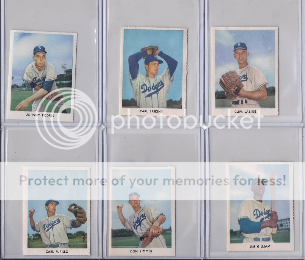 Complete Your Set   1955 Golden Stamp   Brooklyn Dodgers   Only $3.99 